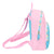 Lässiger Rucksack Benetton Unique Rosa türkis 25 x 30 x 13 cm