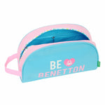 Reise-Toilettentasche Benetton Unique Rosa türkis 28 x 18 x 10 cm