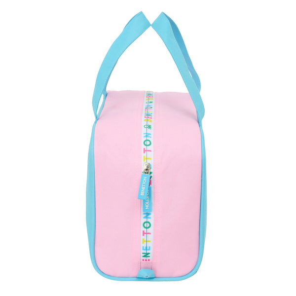 Reise-Toilettentasche Benetton Unique Rosa türkis 31 x 14 x 19 cm