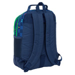 Schulrucksack Benetton Damero Marineblau 32 x 42 x 15 cm