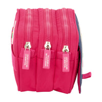 Allzwecktasche Benetton Cherry Cerise Marineblau 21,5 x 10 x 8 cm