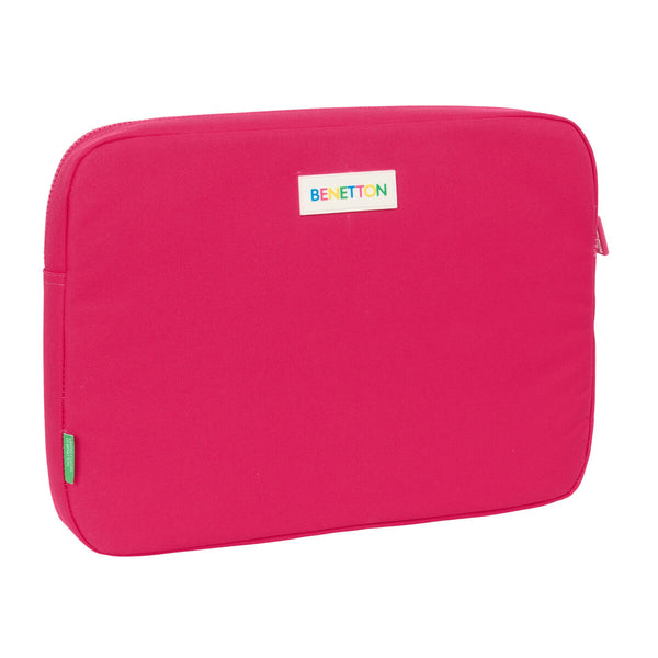 Laptop Hülle Benetton Cherry Cerise Marineblau 15,6'' 39,5 x 27,5 x 3,5 cm
