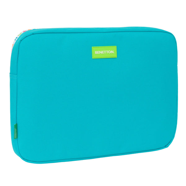 Laptop Hülle Benetton Summer Blau 15,6'' 39,5 x 27,5 x 3,5 cm