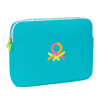 Laptop Hülle Benetton Summer Blau 15,6'' 39,5 x 27,5 x 3,5 cm
