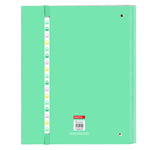 Ringbuch Benetton Mint grün 27 x 32 x 3.5 cm