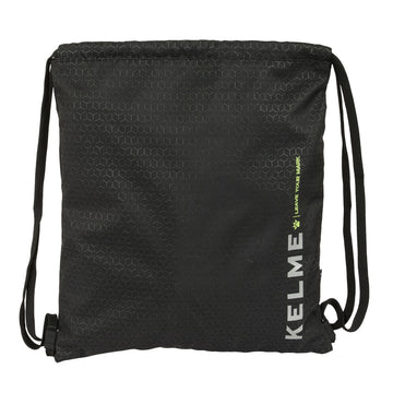 Rucksacktasche mit Bändern Kelme Iron Schwarz 35 x 40 x 1 cm
