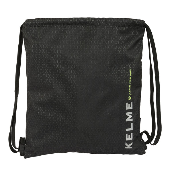 Rucksacktasche mit Bändern Kelme Iron Schwarz 35 x 40 x 1 cm