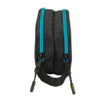 Zweifaches Mehrzweck-Etui Kelme Iron Schwarz 21 x 8 x 6 cm