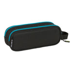 Zweifaches Mehrzweck-Etui Kelme Iron Schwarz 21 x 8 x 6 cm