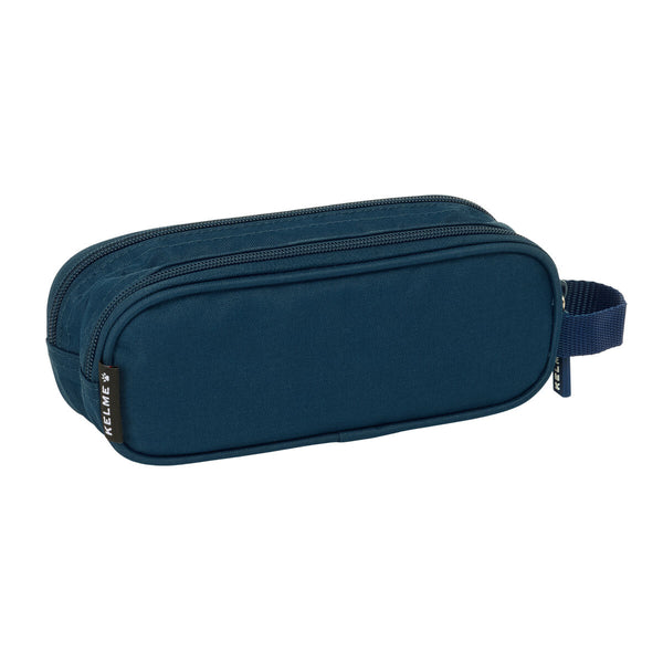 Zweifaches Mehrzweck-Etui Kelme Epic Marineblau 21 x 8 x 6 cm