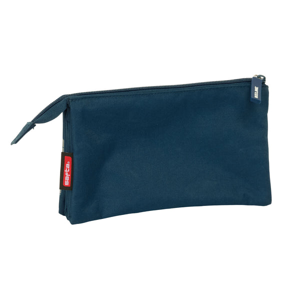Dreifaches Mehrzweck-Etui Kelme Epic Marineblau 22 x 12 x 3 cm