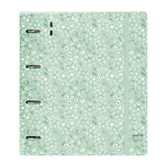 Ringbuch Safta Light green flowers