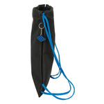 Rucksacktasche mit Bändern Kelme Jet black Schwarz 35 x 40 x 1 cm