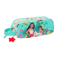 Zweifaches Mehrzweck-Etui Vaiana Blau Beige 21 x 8 x 6 cm