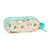 Zweifaches Mehrzweck-Etui Vaiana Blau Beige 21 x 8 x 6 cm