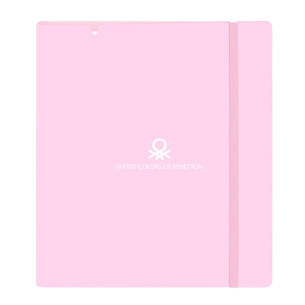 Ringbuch Benetton Unique Rosa türkis 27 X 32 X 4 cm