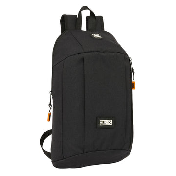 Lässiger Rucksack Munich Lagoon Schwarz