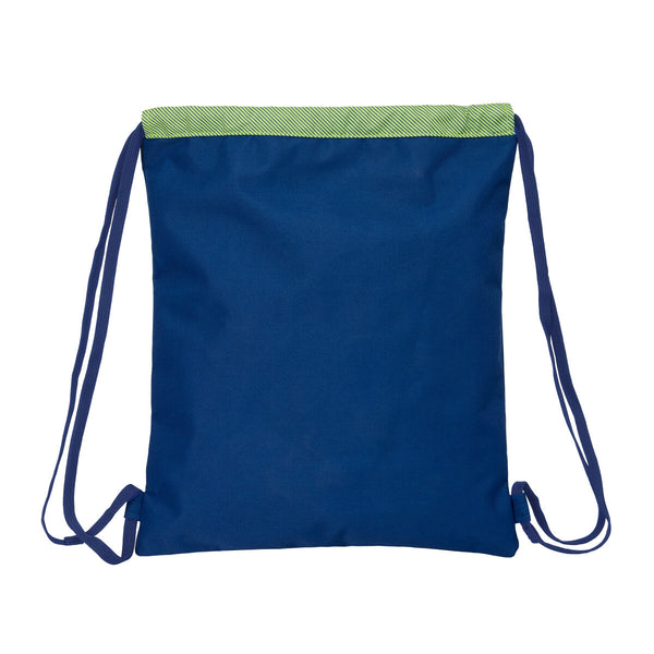 Rucksacktasche mit Bändern Munich North Marineblau 35 x 40 x 1 cm