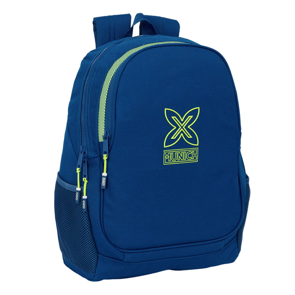 Schulrucksack Munich North Marineblau 32 x 44 x 16 cm