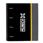Ringbuch Munich Topo Schwarz 27 x 32 x 3.5 cm