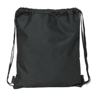 Rucksacktasche mit Bändern Munich Topo Schwarz 35 x 40 x 1 cm