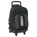 Schulrucksack mit Rädern Munich Topo Schwarz 33 x 45 x 22 cm