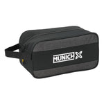 Schuhtasche für die Reise Munich Topo Schwarz 29 x 15 x 14 cm