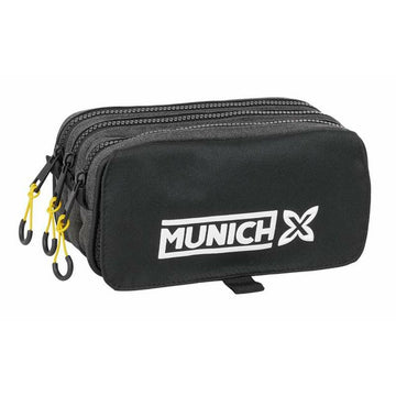 Dreifaches Mehrzweck-Etui Munich Topo 21,5 x 10 x 8 cm