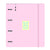Ringbuch Munich Candy Rosa 27 X 32 X 4 cm