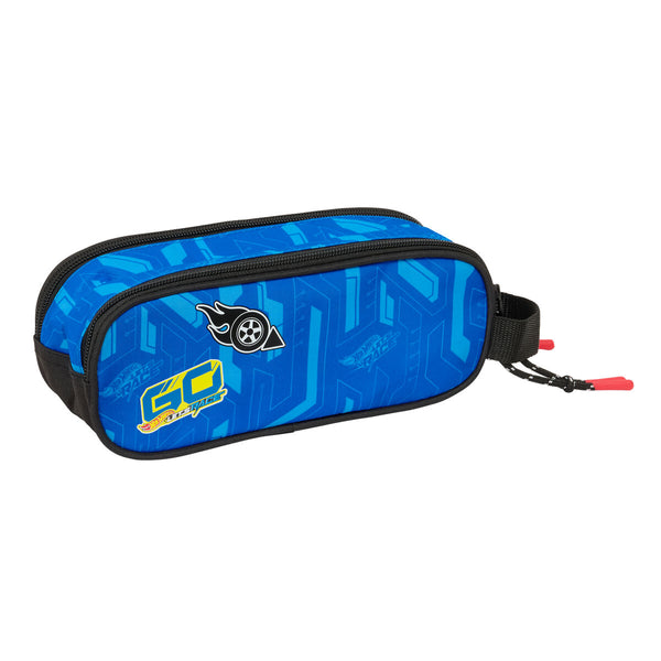 Allzwecktasche Hot Wheels Let's race Blau Schwarz 21 x 8 x 6 cm