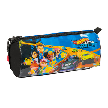 Allzwecktasche Hot Wheels Let's race Blau Schwarz 21 x 8 x 7 cm