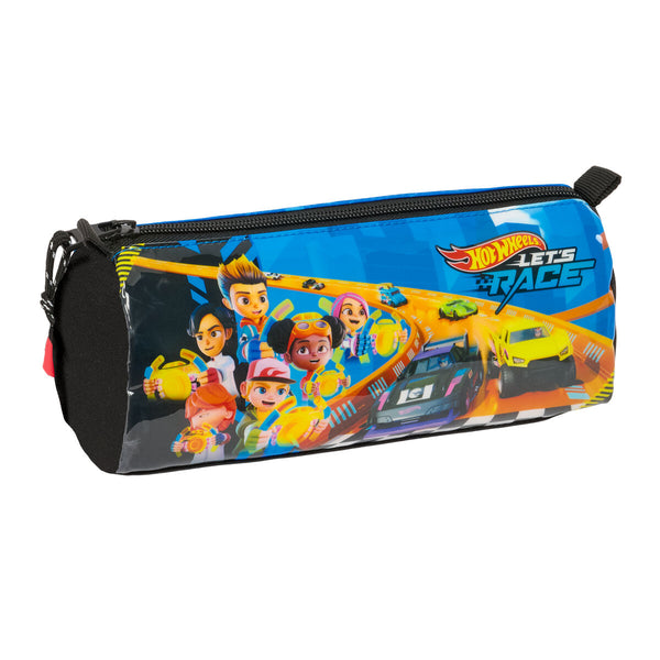 Allzwecktasche Hot Wheels Let's race Blau Schwarz 21 x 8 x 7 cm