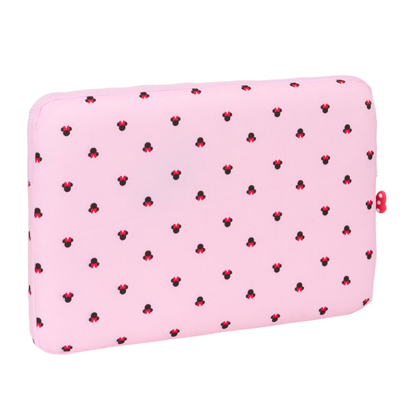 Laptop Hülle Minnie Mouse Naive Rosa 15,6'' 39,5 x 27,5 x 3,5 cm