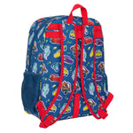 Schulrucksack Cars Racing Marineblau 33 x 42 x 14 cm