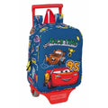 Schulrucksack mit Rädern Cars Racing 22 x 27 x 10 cm
