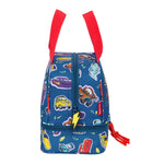 Lunchbox Cars Racing Marineblau 20 x 20 x 15 cm