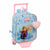 Schulrucksack mit Rädern Frozen Ice magic Blau 22 x 27 x 10 cm