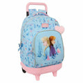 Schulrucksack mit Rädern Frozen Ice Magic 33 x 45 x 22 cm