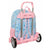 Schulrucksack mit Rädern Frozen Ice Magic 33 x 42 x 14 cm