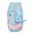 Reise-Toilettentasche Frozen Ice magic Hellblau 26 x 16 x 9 cm