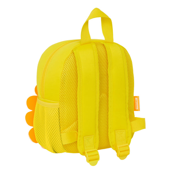 Kinderrucksack Safta Leon Gelb 20 x 25 x 9 cm