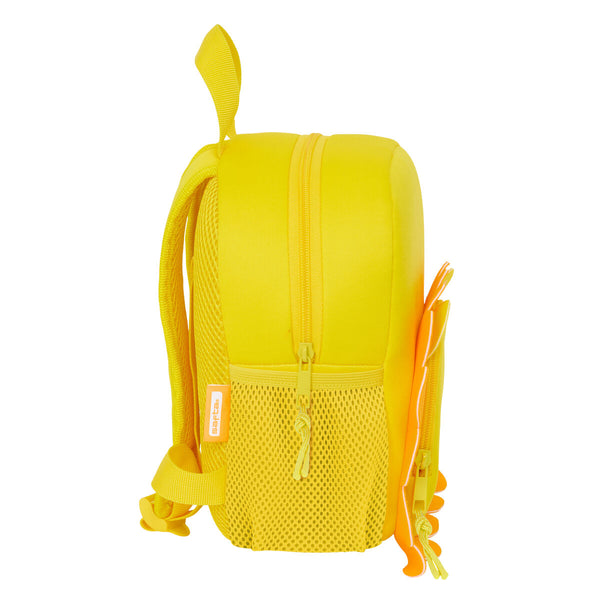 Kinderrucksack Safta Leon Gelb 20 x 25 x 9 cm