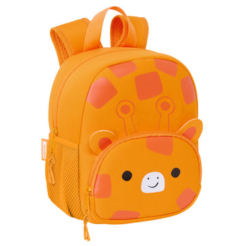 Kinderrucksack Safta Jirafa Braun Orange 20 x 25 x 9 cm