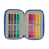 Dreifaches Federmäppchen Spidey Rescue 12,5 x 19,5 x 5,5 cm