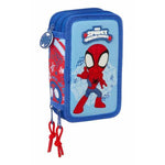 Dreifaches Federmäppchen Spidey Rescue 12,5 x 19,5 x 5,5 cm