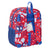 Schulrucksack Spider-Man Rescue Blau Rot 22 x 27 x 10 cm