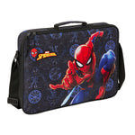Schultasche Spider-Man Attack Schwarz 38 x 28 x 6 cm