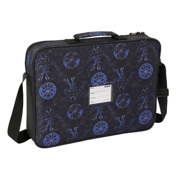 Schultasche Spider-Man Attack Schwarz 38 x 28 x 6 cm