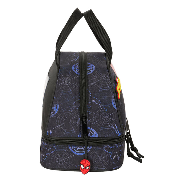 Lunchbox Spider-Man Attack Schwarz 20 x 20 x 15 cm