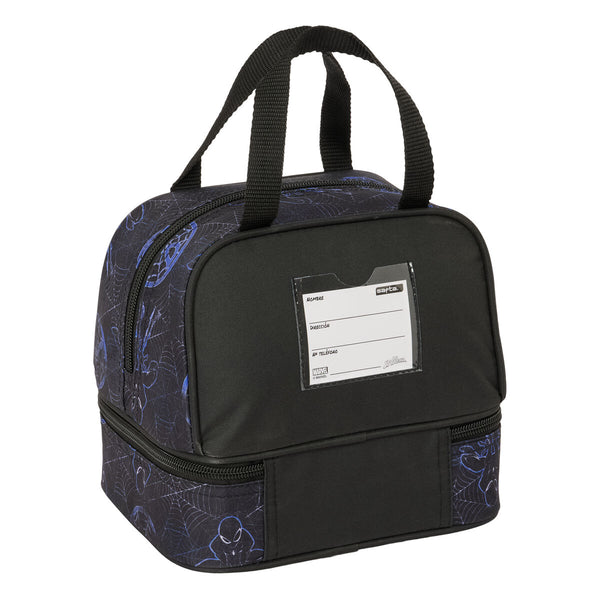 Lunchbox Spider-Man Attack Schwarz 20 x 20 x 15 cm